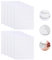 xiaoxiaozhijia 1000 Stück Doppelseitig Klebepunkte Transparent,6mm Rund Doppelseitige Klebepads für DIY Bastelarbeiten,Foto,Poster,Luftballons,Hochzeit Geburtstag Party Dekoration