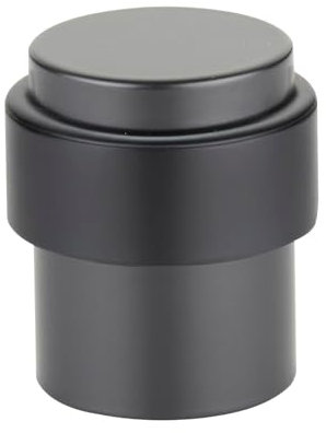 SOTECH SOTECH Bodentürstopper THOR Höhe 40 mm echt Edelstahl massiv schwarz pulverbeschichtet Türstopper für Bodenmontage