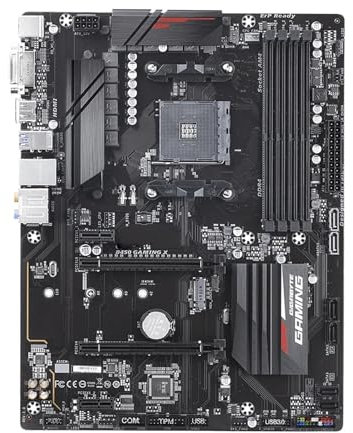 WLTDYZZLDN Scheda Madre Fit for Gigabyte B450 Gaming X 64 GB DVI HDMI AM4 DDR4 ATX B450 Motherboard