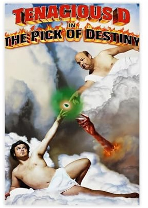 XIAGN Tenacious D in The Pick of Destiny-Poster, Leinwandposter, Wandkunst, Dekordruck, Bild, Gemälde für Wohnzimmer, Schlafzimmer, Dekoration, 30 x 45 cm