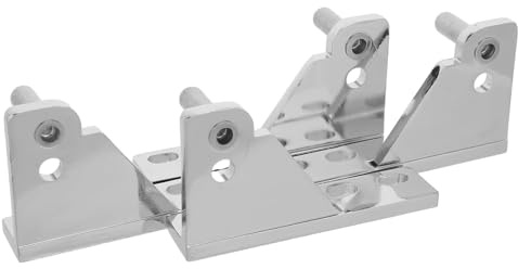 COLLBATH 4pcs Commercial Kitchen Freezer Hinge Refrigerator Freezer Door Hinge Replacement Fridge Accessory Silver