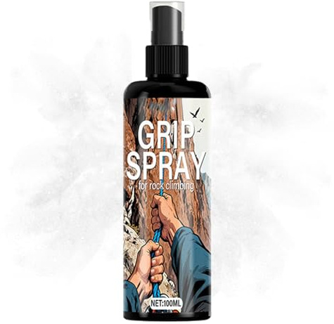 Humkopnl Climbing Firm Grip Spray, 100 ml, langanhaltend, schnell trocknend, nicht klebriges Klebespray für Tennis, Volleyball, Ringen, Training, Zuhause, Fitnessstudio, Kletterer, Gymnastik