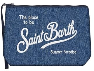 Saint Barth Pochette Aline Effetto Denim by MC2