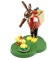 Richard Glaesser Hase Stehend mit Korb, Osterhase aus Seiffen im Erzgebirge, 19 cm groß