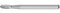 PFERD HM-Frässtift, Tropfenform TRE, Zahnung 3 PLUS, Frässtift-ø 3mm, Schaft-ø 3mm, Länge 37mm, 21210083 – für universelle Anwendungen auf den wichtigsten industriell verwendeten Werkstoffen