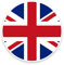 2 x 10cm Union Jack UK British Flag Vinyl Sticker Decal Laptop Car Luggage #9067 (10cm Wide x 10cm High)