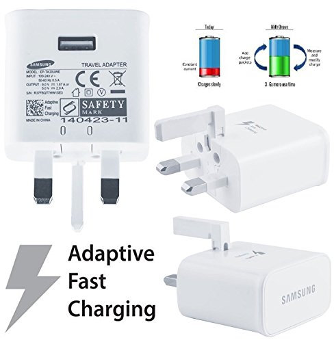 Samsung Quick Charge 2.0 Adaptive Travel Adapter with Data Cable for Samsung Mobiles (no retail packaging)