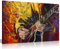 Panther Print Kunstdruck auf Leinwand, Motiv „Gitarren“, modernes Design, A2 61x41 cm (24x16in)