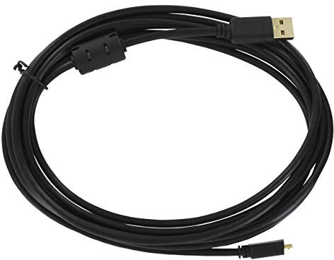 TGC ® 3M charging cable for Sony PS4 controllers - gold plated extra long micro USB charger play cable lead with friction locking connector - [Sony PlayStation 4]