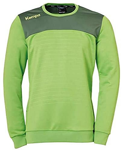 Kempa Herren Emotion 2.0 Training Top Longsleeve, Hope grün/Dragon grün, XXL