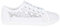 Crochet Panelled Plimsoll Trainers (White, UK 5) 3297-WHT-5