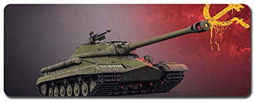 World of Tanks Großes Mauspad - Wasserdicht Und rutschfest (47, 800 * 300 * 3MM/31.5 * 11.7 * 0.12inch)