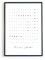 Poster Familie – Namen Bild Personalisiert - Kreuzworträtsel - Personalisiertes Geschenk zum Einzug in das neue Zuhause - Familienposter - optional mit Bilderrahmen