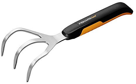 Fiskars 315510-1001 Xact Garden Cultivator, Rubber, 12.71