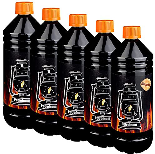 Kérosène Petrole pour chauffage au kérosène poêle à lampe à lampes à foyer chauffage nettoyant 1-24 litres Flameup, numéro:5 L