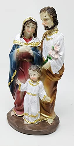 JRose Collections JR1479 Heilige Familie Maria Josef Jesus Kunstharz Figur 20 cm hoch
