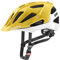 uvex Quatro cc - sicherer MTB-Helm für Damen und Herren - individuelle Größenanpassung - Verstellbarer Schirm - sunbee-White - 56-61 cm