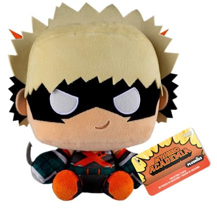 Funko POP! Plush: MHA - Bakugo - (') - My Hero Academia - Plüschtier - Geschenkidee Zum Geburtstag - Offizielle Handelswaren - Gefüllt Plüschtiere Für Kinder Und Erwachsene - Ideal Für Anime Fans