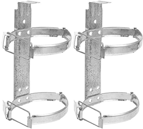 Baluue Extintor De Incendios Automático Extintor para Coche de Montaje de de Metal para Extintor de Incendios de 2 Uds para Extintores de 2 Kg Extintor Casero