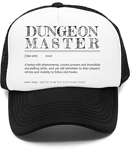 Dungeon Master Definition Kinder Kappe Baseball Rapper Cap