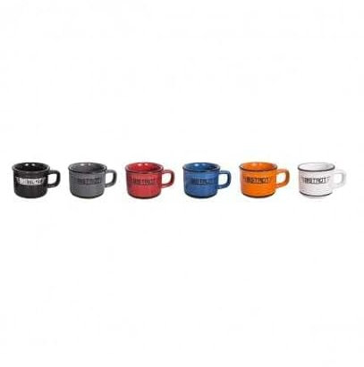 Antic Line Set 6 tasses expresso 6 couleurs Bistrot