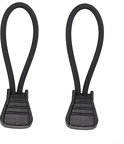 2 x Schlauchhalter-Seil, Tauchen, Taucher, Schlauchschelle, Halter, elastisches Bungee-Seil, Hahn für Tauchsport