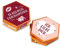 younikat Aufkleber-Set passend für Küsschen Pralinen - Liebe - Pink Rosa Rot Weiß schlicht - vorgedruckt - selbstklebende Rückseite - dv1289