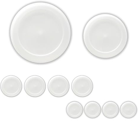 Xilmark Can Lids for Tins, Lid Covers Pet, Plastic Cap Reusable, Paw Pal Can Tin Lids, Snap-on Lid, Protector for Cat and Dog Food, Wet Pet Food, BPA-free 800g Covers, Airtight Food Top (4 + 4 PACK)