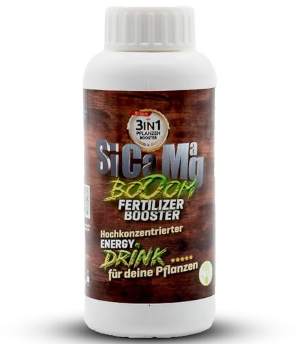 Plant BoOoM SiCaMag 3-in-1 Pflanzen-Booster | Silizium, Kalzium & Magnesium | Für starke Wurzeln, robustes Wachstum & höhere Erträge | Geeignet für alle Pflanzenarten, 100 ml