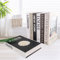 Lot de 7 livres décoratifs pliables pour décoration de maison, bureau, table basse et étagères
