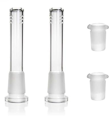 AGD LIGHTS 14mm Female 18mm Male Glass Bowl Smoking Bowl Slider Bowl Set (4Pcs)