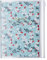 MARK'S 2024/2025 Taschenkalender A6 vertikal, Flower Pattern, Turquoise: Von September 2024 bis Dezember 2025