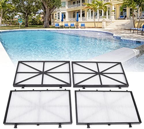 Poolreiniger Filter Ersatz, 4 Stück Poolroboter Ersatzteile für Dolphin m400 m500 CC Plus 9991432-R4 Ultrafeine Kartuschenfilter Ersatzfilterpatronen für poolroboter