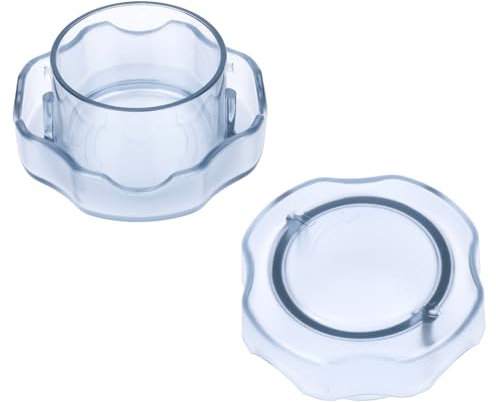 2stk Ersatzdeckelstopfen für Vitamix 64oz Advance Low-Profile-Behälter, Ersatzdeckel für Mixer Kompatibel mit Vitamix 7500-Serie, Pro 750-Modell, 300 Professional-Serie und Mehr