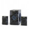 Steepletone Subsonic Speakers with Subwoofer, High Power 30Watts Output, Bluetooth, FM Radio, MP33 Playback & Remote Control