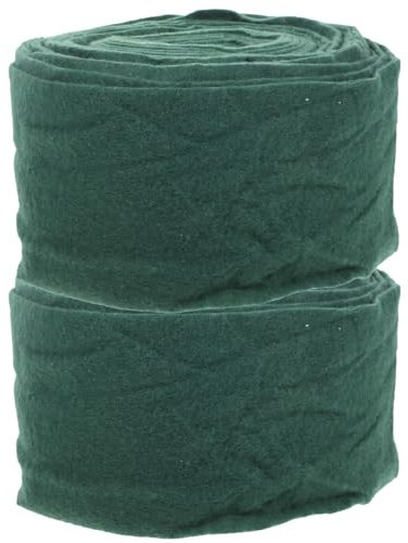 BESPORTBLE 2 Rollen Baum Tuch Frost Kalt Pflanze Für Pflanzen Baum Verband Schützen Wärmer Abstecken Hanging Pflanzer Beschützer Schutz Anlage Tiere Barriere Buchsbaum Sackleinen Vlies Green