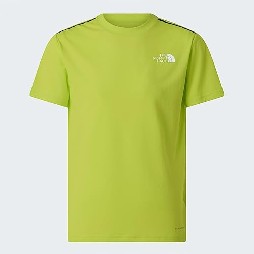 The North Face Kinder Mountain Athletics SS T-Shirt, Fizz Lime, 158