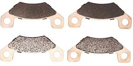 RASTKY Jeu de Plaquettes de Frein pour HPX Gator, AM141182, 4 Pièces en Céramique et Métal, Kit Haute Résistance pour Remplacement OEM