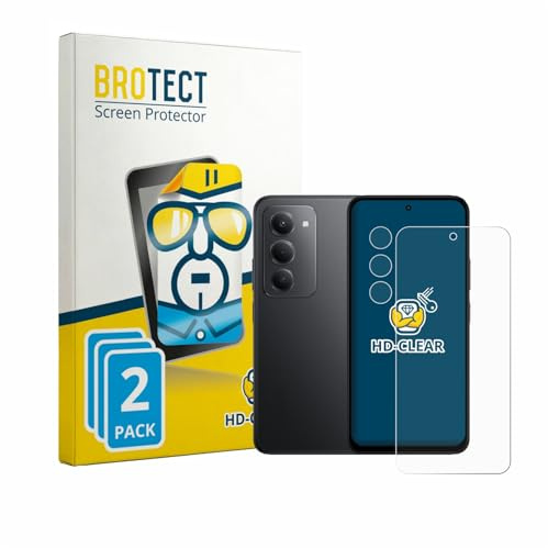 BROTECT 2 Stück Schutzfolie für Xiaomi Poco M8s (Display+Kamera) Displayschutz Folie Made in Germany, Ultra-Klar