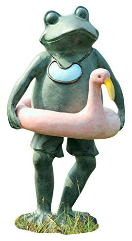 SPI Home 33470 Beach Buddy Frosch Skulptur