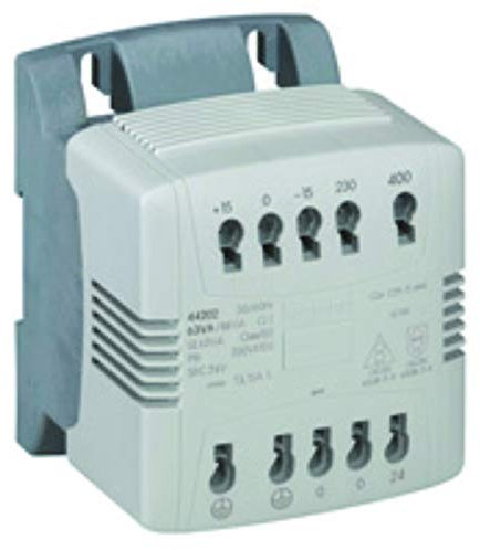 Legrand 044251 Transformateur Commande et Séparation des Circuits Connexion Automatique Primaire 230V à 400V Secondaire 230V, 40VA