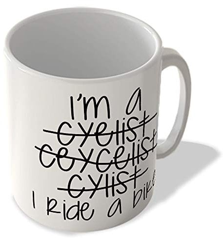 McMug - I'm a Cyclist - I Ride a Bike - Mug, Ceramic, 11fl.oz.