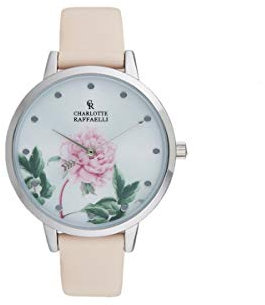 Charlotte Raffaelli Unisex Analog Automatik Uhr mit Edelstahl Armband CRF051