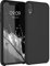 kwmobile Carcasa Compatible con Apple iPhone XR Funda - Case TPU y Silicona antigolpes - Apto Carga inalámbrica - Negro