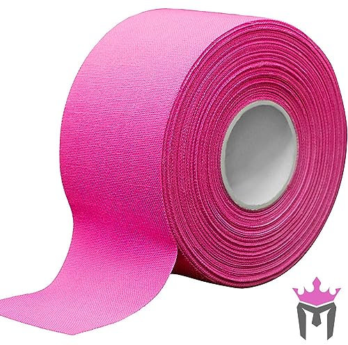 Meister Ruban d’Entraîneur Athlétique Premium 15Yd x 1,5 pour Sports et Usage Médical - Rose - 6 Rouleaux