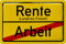 LANOLU Retro Blechschild Rente - Geschenk zum Renteneintritt Männer - Rentner Deko zur Pensionierung und Rentenbeginn - lustige Geschenkidee zum Ruhestand - vintage Metallschild, 20x30cm