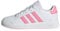 adidas Unisex Grand Court Lifestyle Tennis Lace-Up Shoes Tennisschuhe, Cloud White/Bliss Pink/Clear Pink, 36 EU