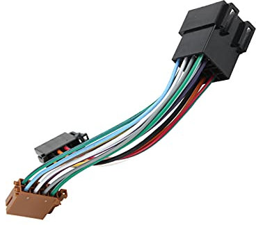 Adaptador de Arnés de Cableado, Kit de Audio Estéreo Apto para 307 Estéreo Iso Car 107 Adaptador Iso 106 206 306 405 406 607