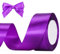 G2PLUS Lila Satinband 40mm, Breit Dekoration Geschenkband, 22m Schleifenband zum Bastel, Lila Satin Dekoband für Geschenkverpackung, Dekoration