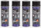 Générique Lot de 4 Bombes Haute Tmpérature - 400ml - Bombe Peinture Aérosol - Séchage rapide - 156